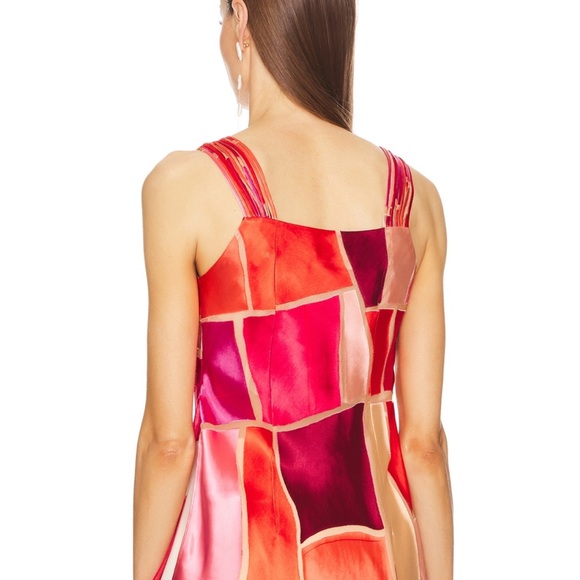 Cult Gaia Shalia Burnout Scoopneck top - Picture 4 of 4